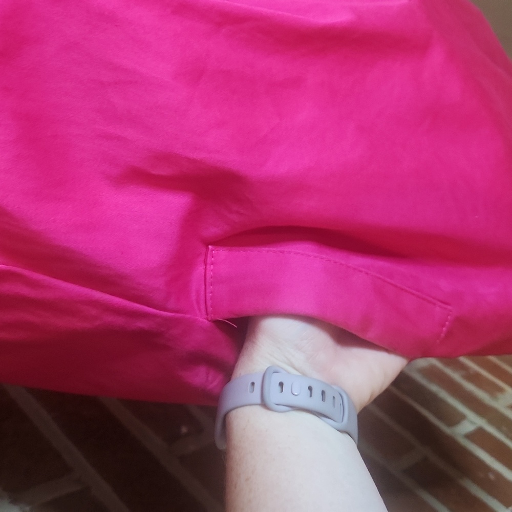 I.N. San Francisco hot pink dress, size 13 juniors - Picture 3 of 6